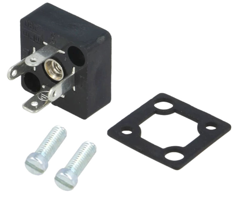 Mufa tata patrata 3+PE, 10A, 300V, IP65/IP67, format C, 121012-0107, MOLEX