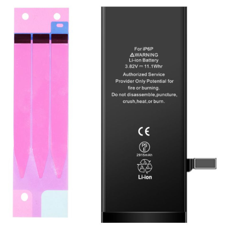 Acumulator APPLE IPHONE 6 PLUS + Banda adeziva, Li-Po, 3.82V, 2915mAh, PDAA38036