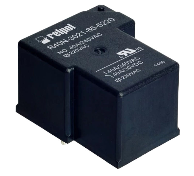 Releu 220VAC, 40A, SPST-NO, R40N-3021-85-5220, RELPOL
