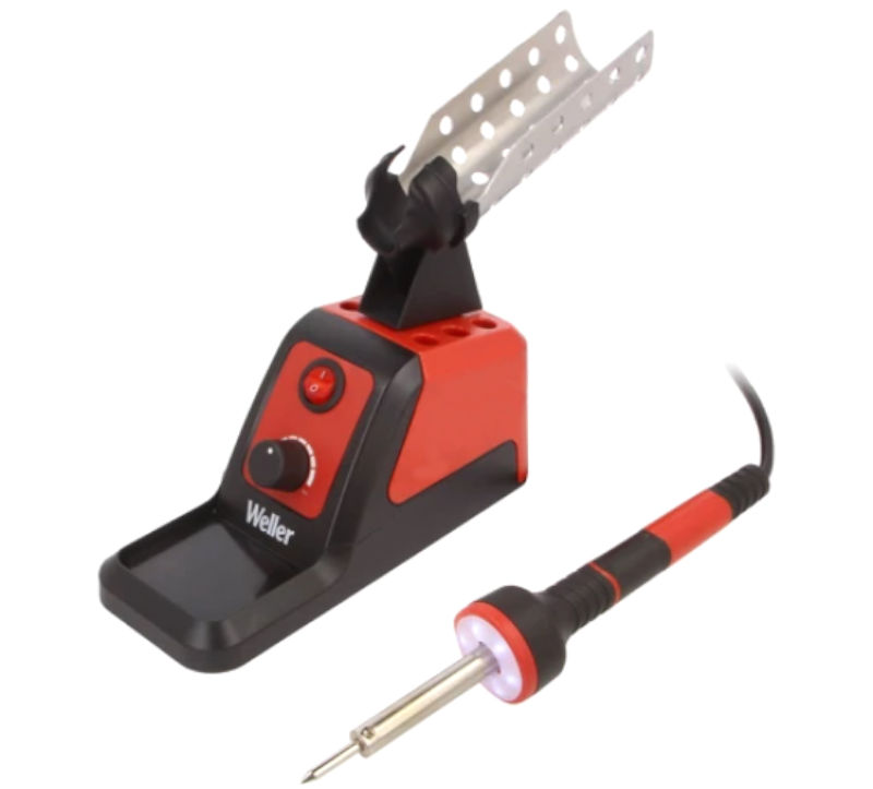 Statie de lipit, analogica, 30W, 400°C, iluminare led ciocan, WLSK3023C, WELLER