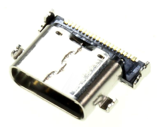 Conector USB C, mama, 24 pin, smd, tip C, EAG64710901, LG