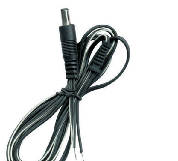 Cablu alimentare  cu mufa, 5.5x2.5mm, 1.5m, K2102-2