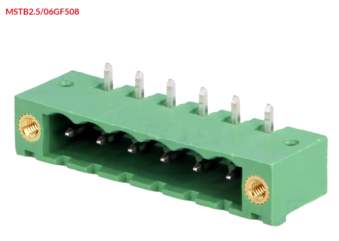 Conector deconectabil, 6 pini, soclu, tata, 5.08mm, MSTB 2,5/ 6-GF-5,08, PHOENIX CONTACT