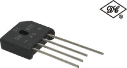 Punte 6A, 800V, KBU608