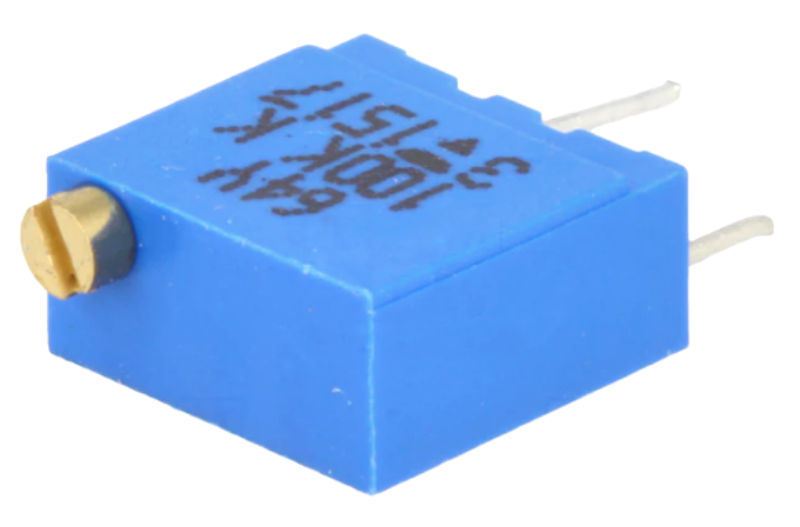 Semireglabil Multitura, 23 TURE, 100K, RM2.54, M64Y104KB40, VISHAY