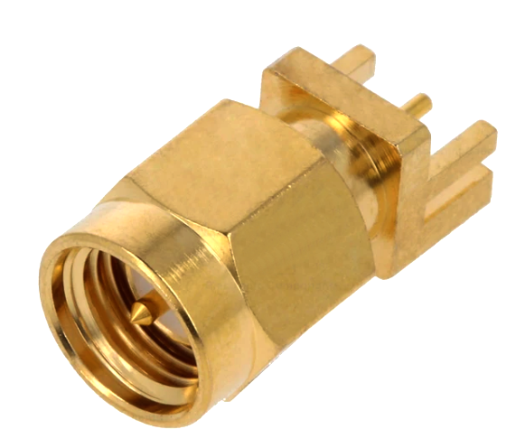 Soclu; SMA; tată; drept; THT; pentru PCB; , RF2-154-T-17-50-G, ADAM TECH