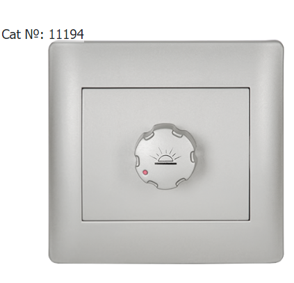 Variator tensiune, 230VAC, 500W, argintiu, ingropat, RHYME-11194