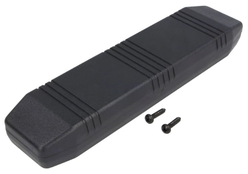 Cutie ABS, 40x155x20mm, neagra, ABS-80/BK, MASZCZYK