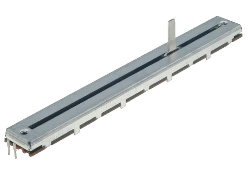 Potentiometru 10K, mono, translatie, lin, cursa 100mm, CDE91N-100-B10K, SR PASSIVES