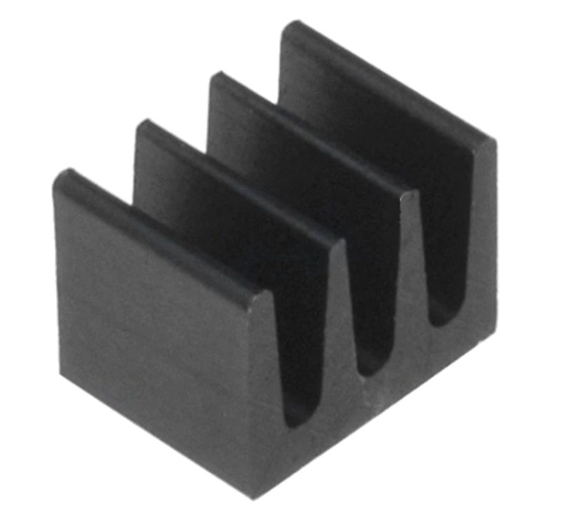 Radiator AL, 5x6.3x4.8mm, ICKSMDA5SA, FISCHER ELEKTRONIK