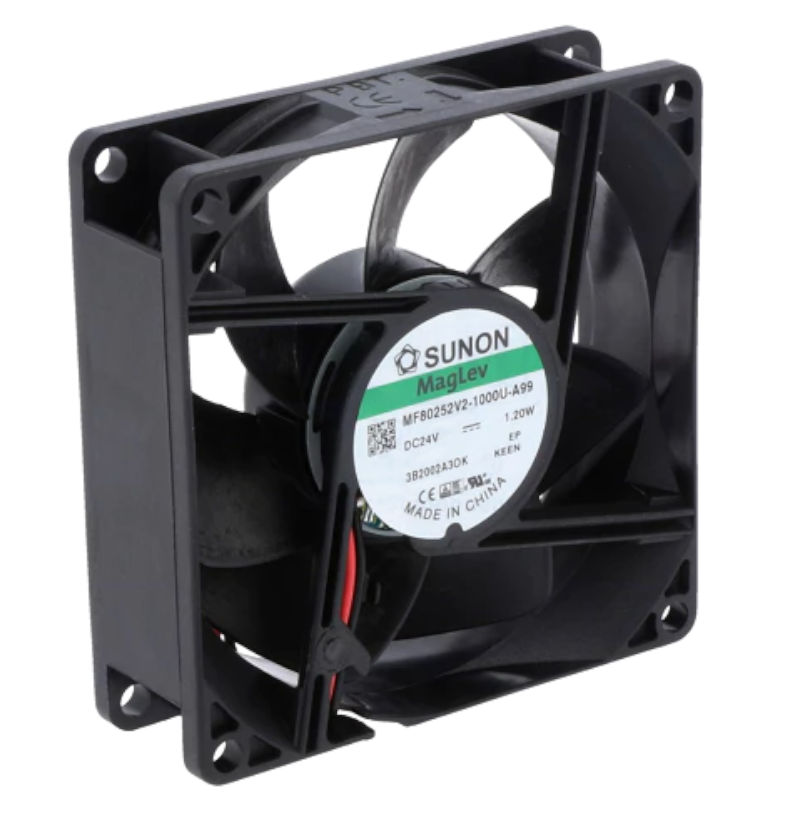 Ventilator 24VDC, 80x80x25mm, 2 fire, MF80252V2-1000U-A99, SUNON