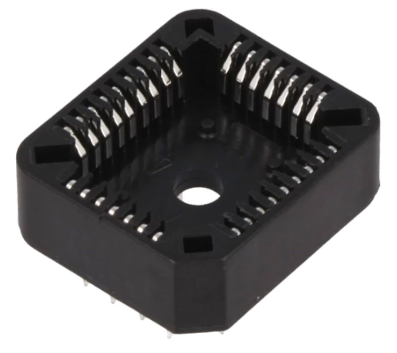 Soclu circuit integrat, PLCC32, 32 pini, PLCC-32, NINIGI