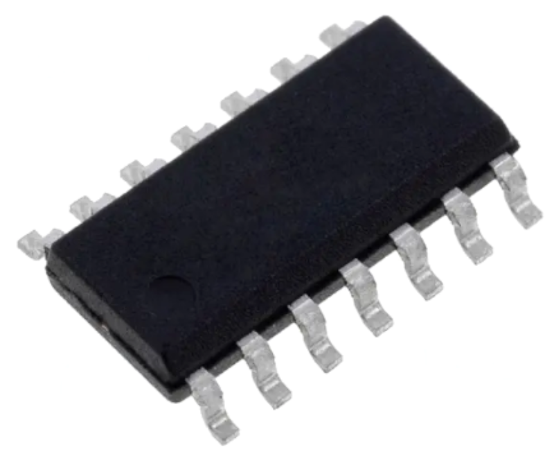 SN74VHC125M, buffer, non-inversor, 4 canale, 2-5.5VDC, THT, SO14, ON SEMICONDUCTOR
