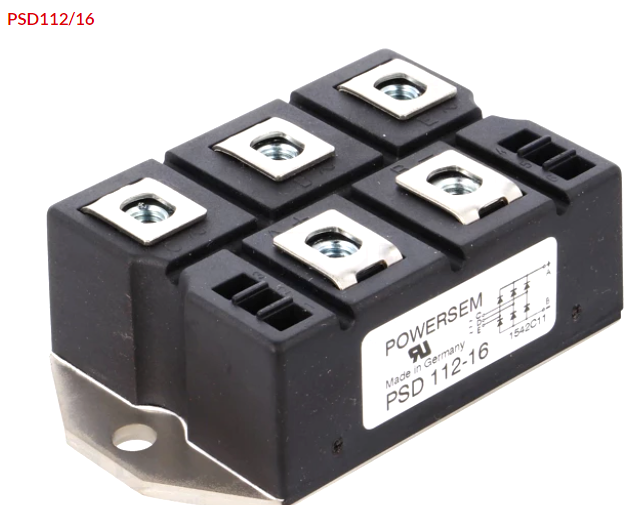 Punte trifazata, 248A, 800V, PSD192/08, POWERSEM