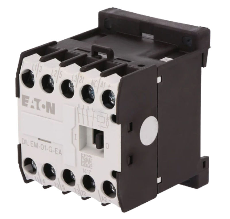 Contactor  9A: 4-polar; NO x4; 230VAC; DIN;, DILEM4-230VAC, EATON ELECTRIC