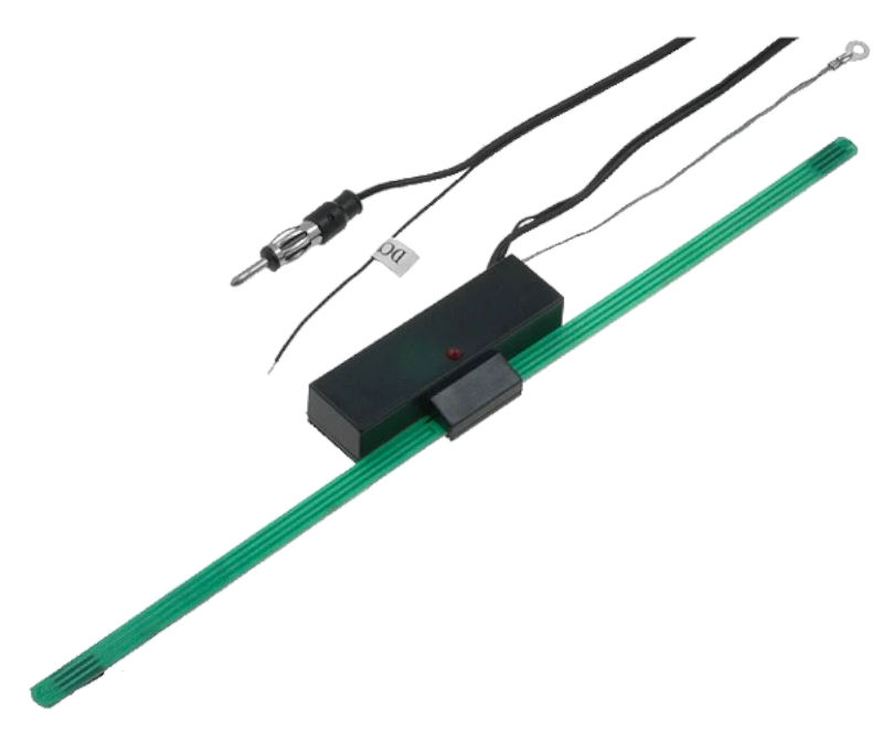 Antena auto, interioara, cu amplificator, 2m cablu, ANT.NS02, 4CARMEDIA