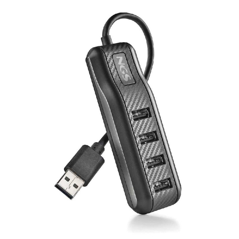 Hub USB, distribuitor USB, 4 porturi, USB 2.0, HUB-PORT2.0, NGS