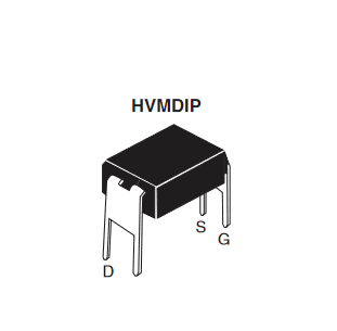 IRLD110, N-MOSFET, 100V, 1A, DIP4, INFINEON