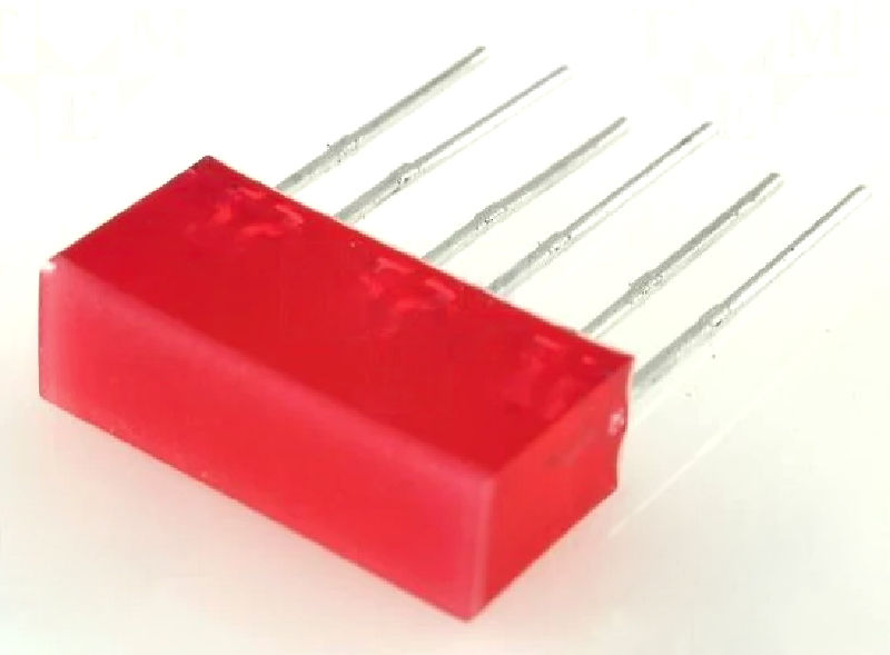 Modul led, rosu, 16x5mm, L-845/3SRDT, KINGBRIGHT ELECTRONIC