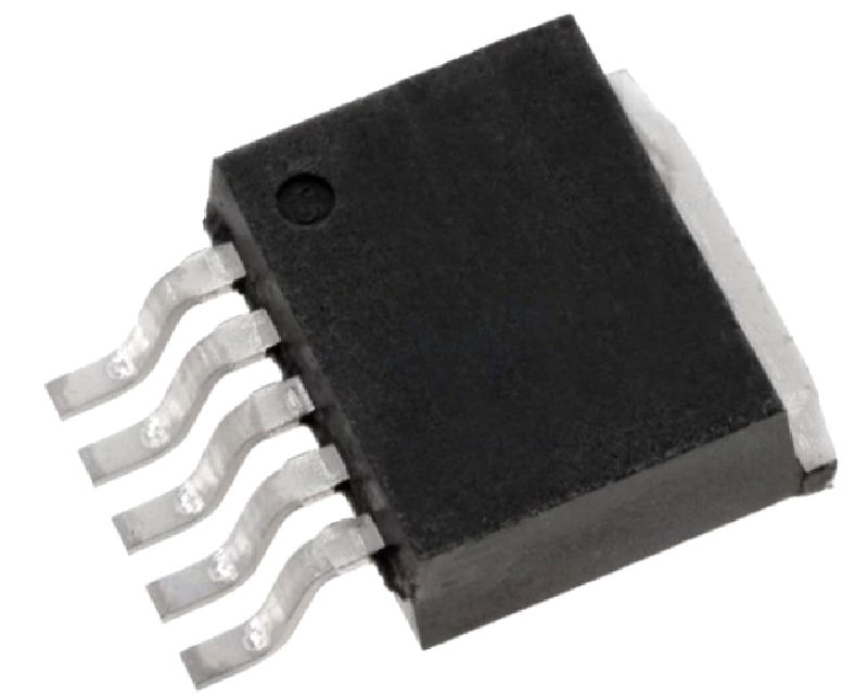 LM2596SX-ADJ, DC-DC, IN 4.5-40V, OUT 1.2-37V, 3A, D2PAK-5, TEXAS INSTRUMENTS