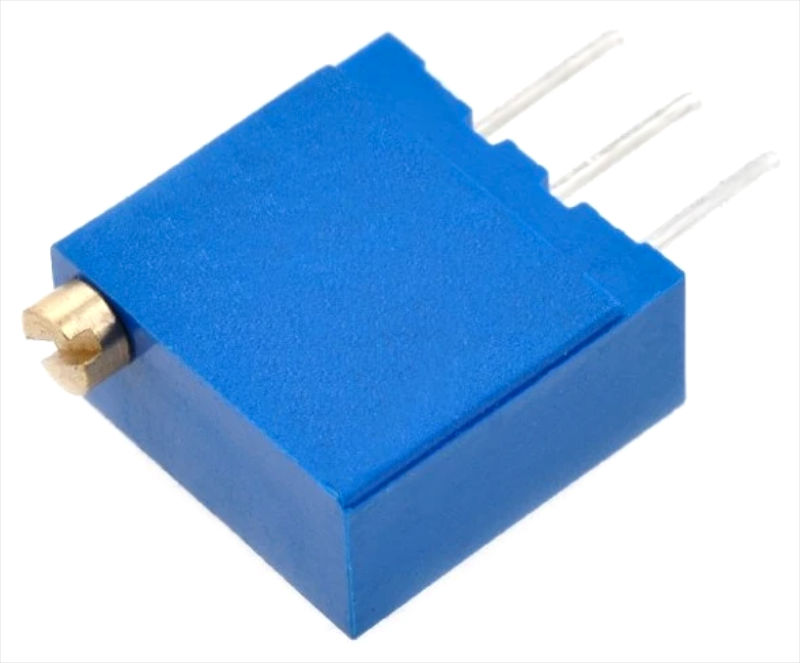 Semireglabil 1M, Multitura, 500mW, linear, 22 ture, T93YA105KT20, VISHAY