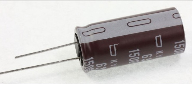 1500uF/63V, electrolitic, low esr, 105C, 16x35mm, 10000h, EKYA630ELL152MLP1S, NIPPON CHEMI-CON