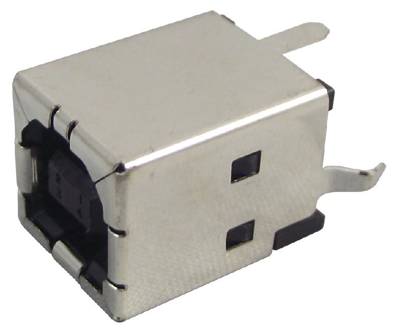 Soclu, USB B, USB 2.0, THT, aurit, 5788336-1, TE CONNECTIVITY
