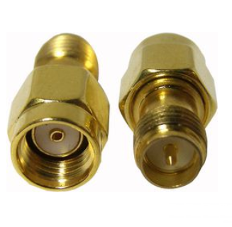 Adaptor coaxial, SMA RP, tata, SMA RP, mama, ADAPT-SMAMRP-SMAFRP, RF SOLUTIONS