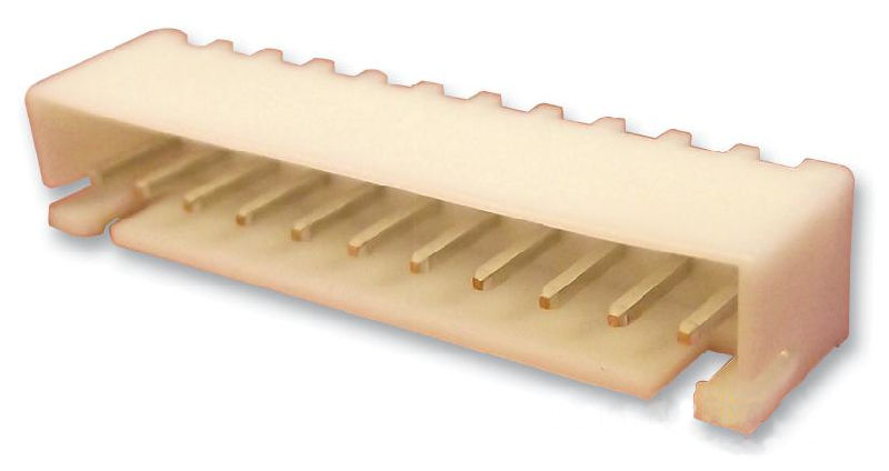 Carcasa conector mufa, tata, 11 pini, 1x11, natural, RM2.5, B11B-XH-A, JST