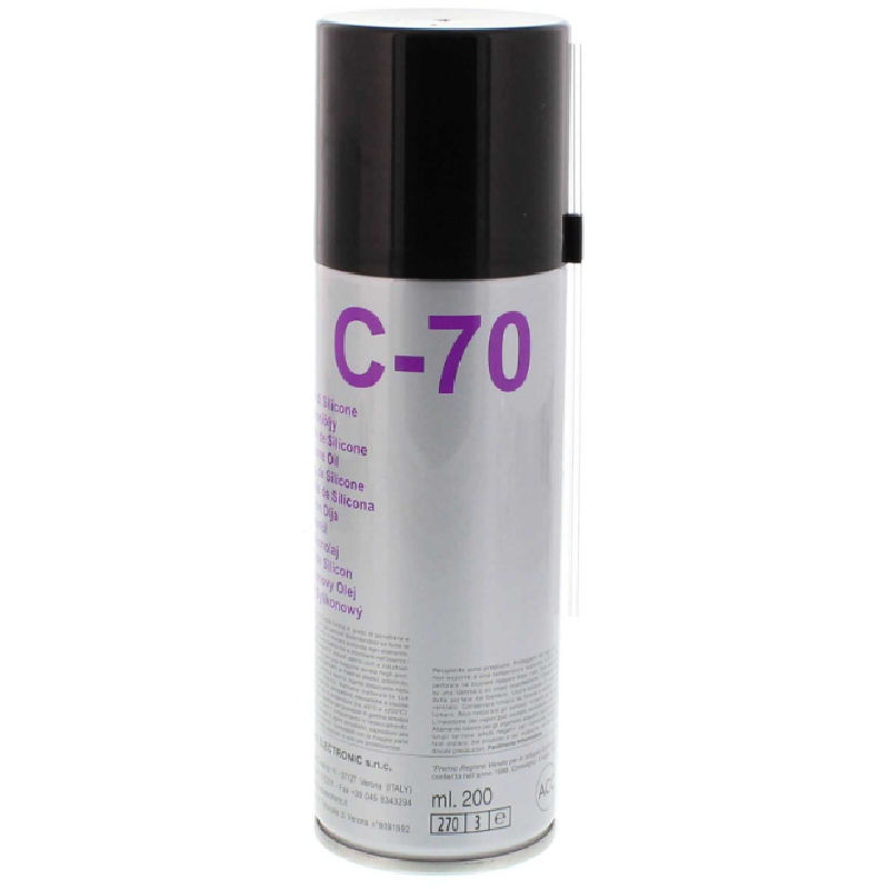 Spray ulei siliconic, profesional, 200ml, C70/200, DUE CI