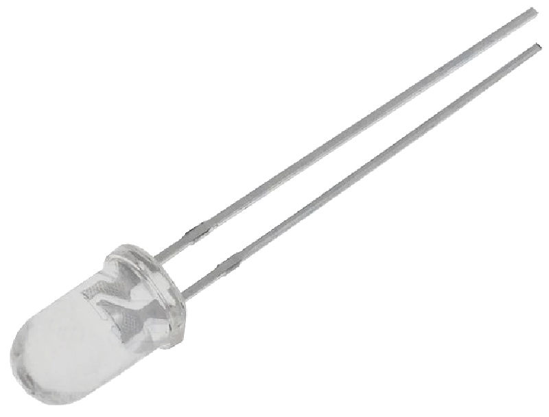 Led 5mm, alb, rece, 60000-72000mcd, 2.9-3.4V, OSW44P5201A, OPTOSUPPLY