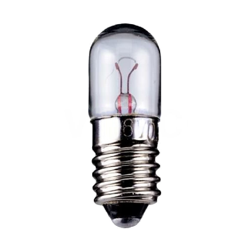 Bec tubular 6.3V, 2W, soclu E10, LAMP- E10-6.3V,  CML INNOVATIVE
