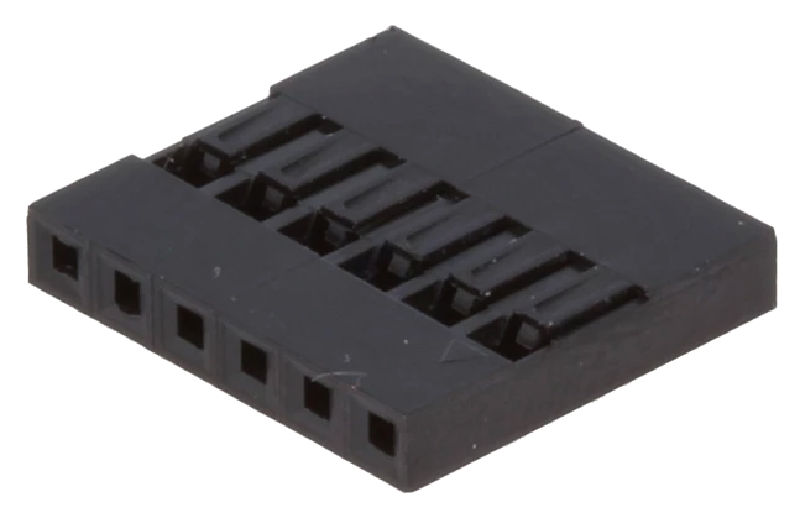 Conector mama, 6 pini, NSR/NDR, RM2.54, NSR-06, NINIGI
