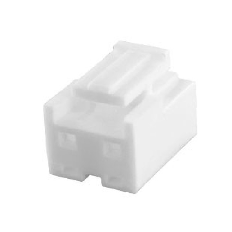 Conector mama, 2 pini, cablu-placa, pas 5mm, NVR-02, JST