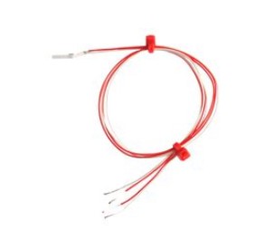 Senzor temperatura, PT1000, -20C/+180C, 2x10mm, 1m, 4 fire, XF-937-FAR, LABFACILITY