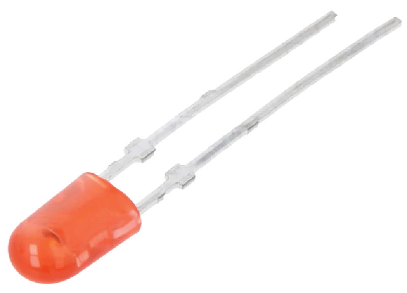 Led oval, rosu, 3.95x3x6.1mm, 1220-2040mcd, 619-628nm, 1.8-2.6V, 3474AN/R7DB-AHJB/PR/MS, EVERLIGHT