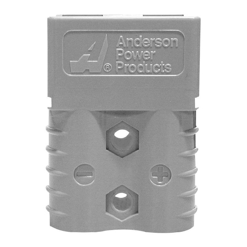 Conector 120A, 600V, mufa-mufa, gri, hermafrodit, 2cai, 1 buc, 6810G1, ANDERSON