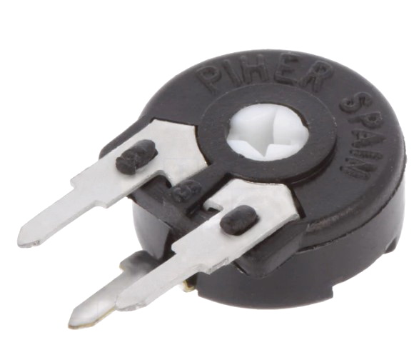 Semireglabil 22K, vertical, RM10, PT10LH-22K