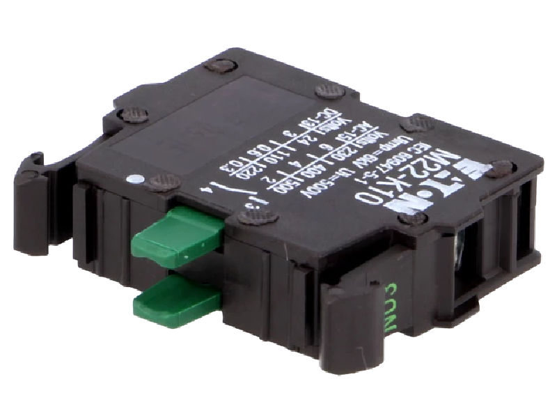 Element de contact, NO, 6A/230VAC, 3A/24VDC, 22mm, M22-K10, EATON