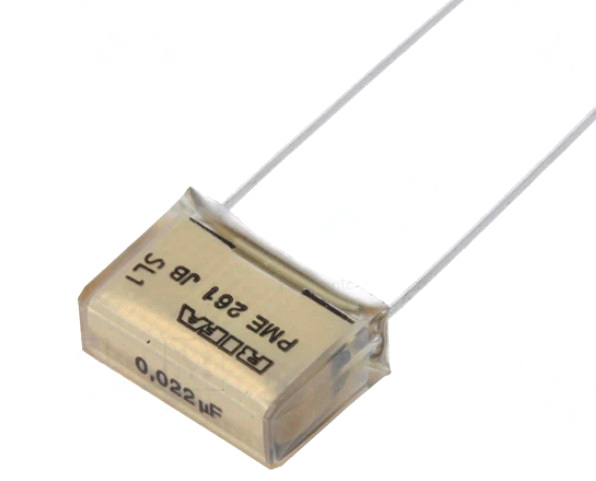 0.022uF, condensator hartie, 1000VDC, 500VAC,  RM15.2, PME261JB5220KR30, KEMET