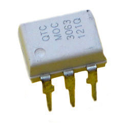 MOC3063M, Optocoupler, Triac Output, DIP, 6 Pins, 7.5 kV, Zero Crossing, 600V