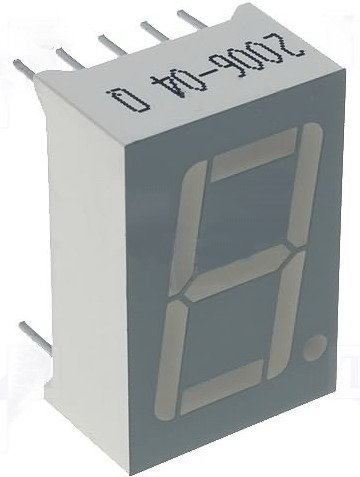 Afisor cu led, verde, catod, comun, 14.22mm, CC, SC56-11LGWA, KINGBRIGHT