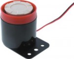 Sirena piezo, 120dB, 12V, 55mm, 350mA, SYR-08