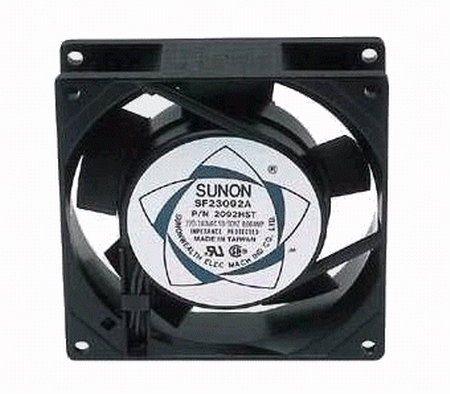 Ventilator 12VDC; 90x90x25mm, IP68, 2 fire, EE92251B3-000U-999, SUNON