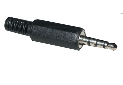 Conector Jack 3.5mm, stereo, 4 inele, 4 pini, JC-378