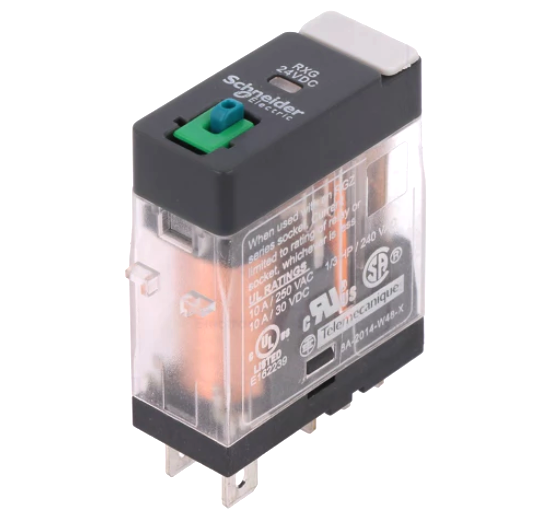 Releu 24VDC, 10A, SPDT, RXG11BD, SCHNEIDER ELECTRIC
