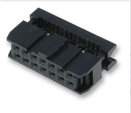 Conector 24 pini, IDC, cablu banda, pas 2.54mm, T812124A100CEU, AMPHENOL