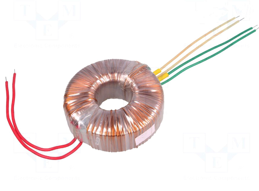 Transformator 2x12V, de retea, toroidal, 230V, 100VA, TST100W/2x12V