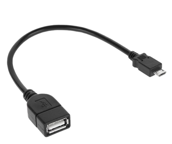 Cablu Adaptor USB, 2.0; USB A soclu, USB B micro usb; 0.2m, AKPO2907
