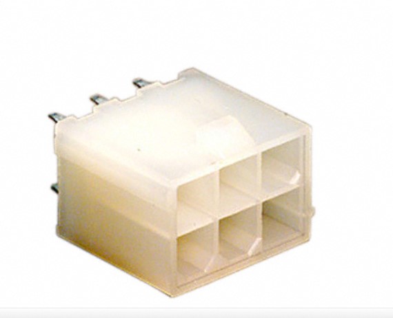 Soclu; cablu-placă; tată; Mini-Fit Jr; 4,2mm; PIN: 6; THT; 9A, 39296068, MOLEX